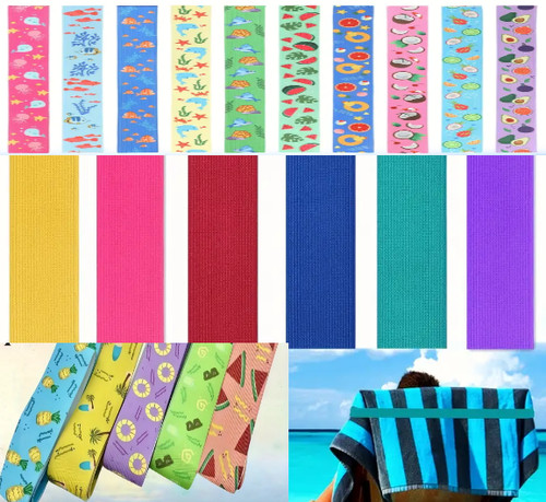 Large sunlounger towel - 2,