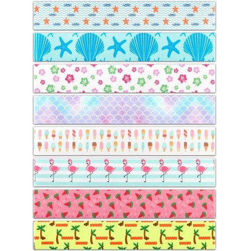 Sunbed strap towel bands - 8x,
