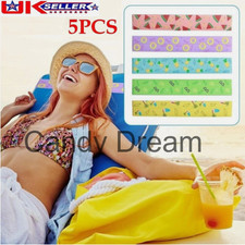 5x Sunbed Strap Towel Fixed