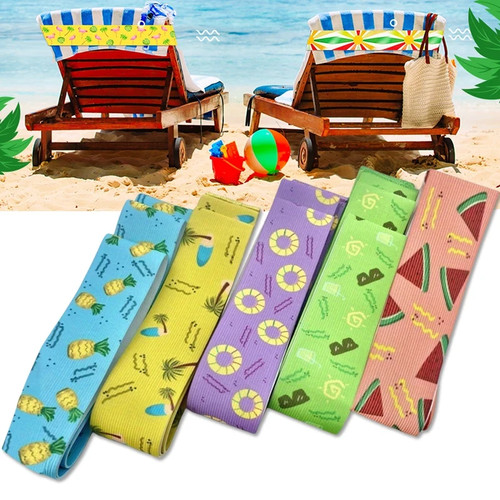 Sunbed strap towel fixed - 5x,