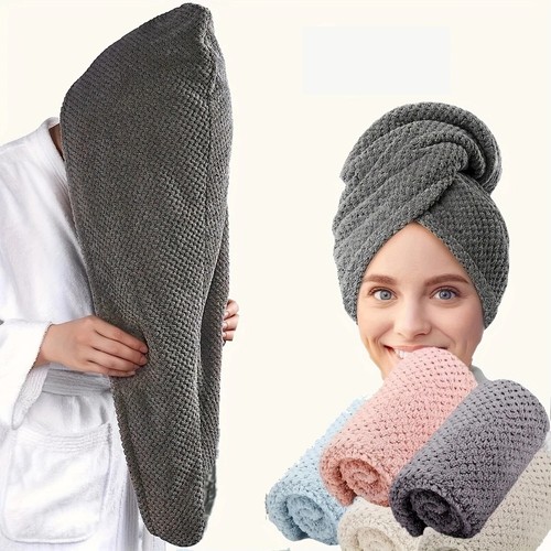 Large hair drying towel wrap - hair,