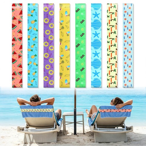 Pack towel bands for sun - 8,