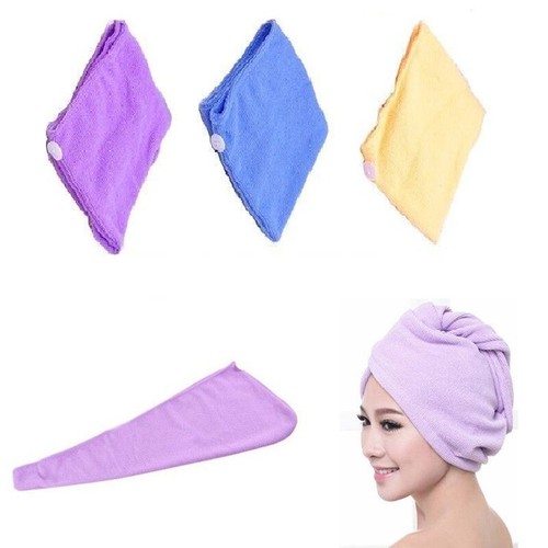 Hair drying turban towel - hair,