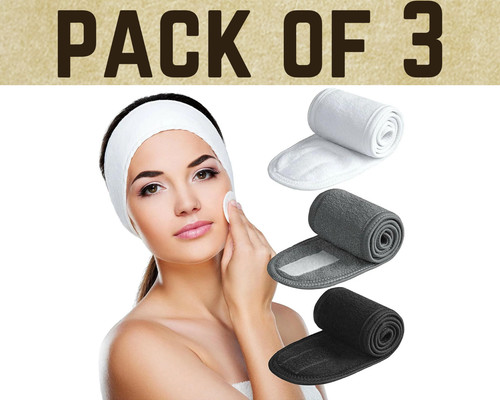 Facial hairband makeup head - facial,
