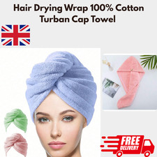 Hair Drying Turban Towel 100%