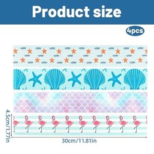 4pcs Elastic Beach Towel Bands