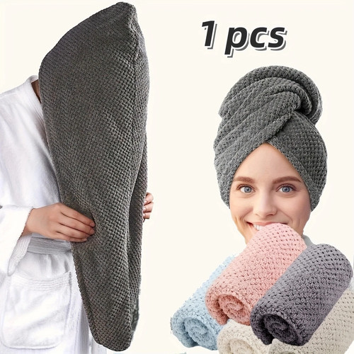 Hair drying towel wrap - hair, long